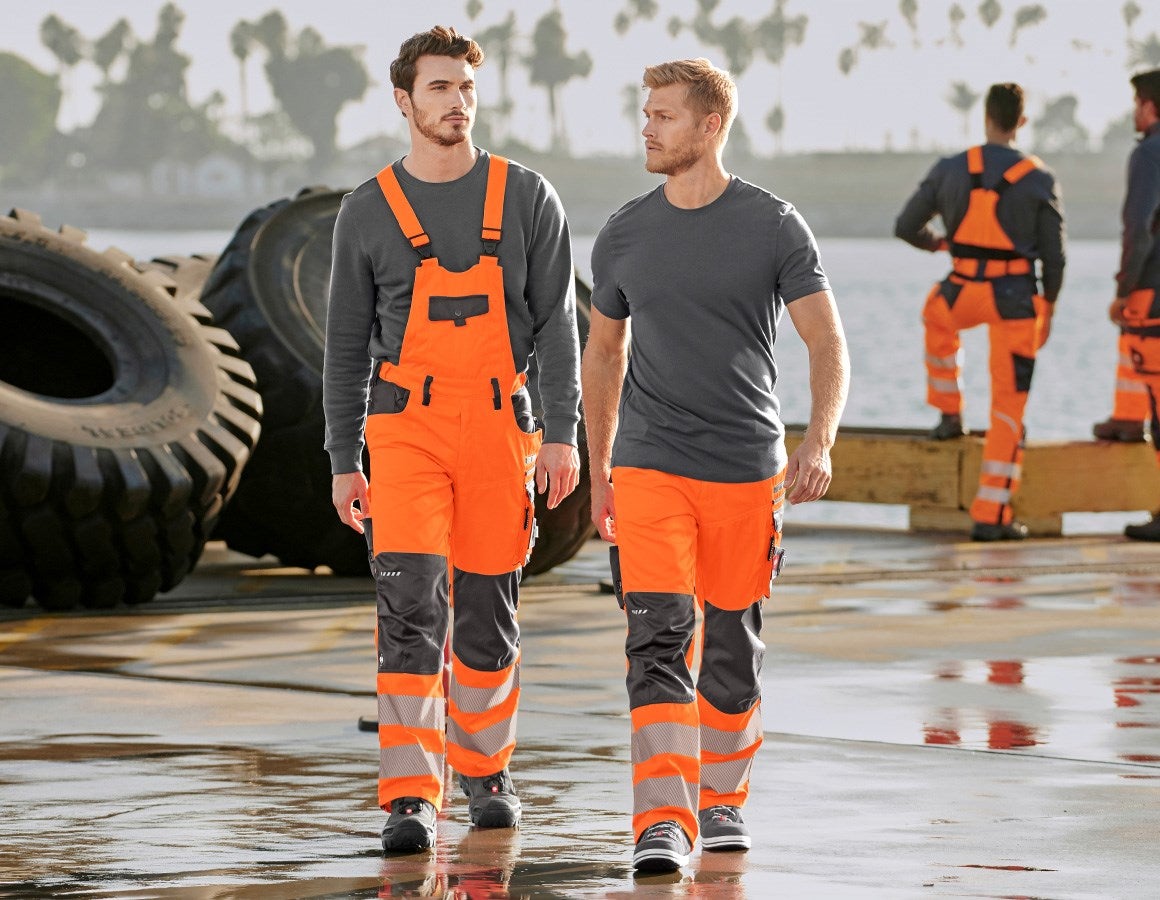 Additional image 2 High-vis bib & brace e.s.motion high-vis orange/anthracite