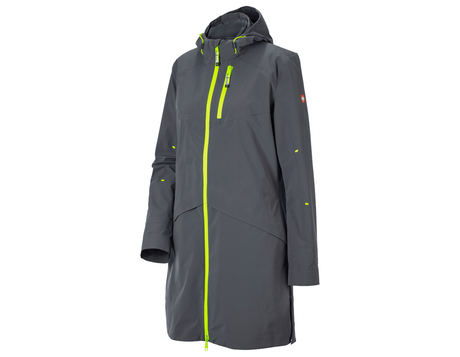 Primary image 3 in 1 functional jacket e.s.ambition, ladies' anthracite/high-vis yellow