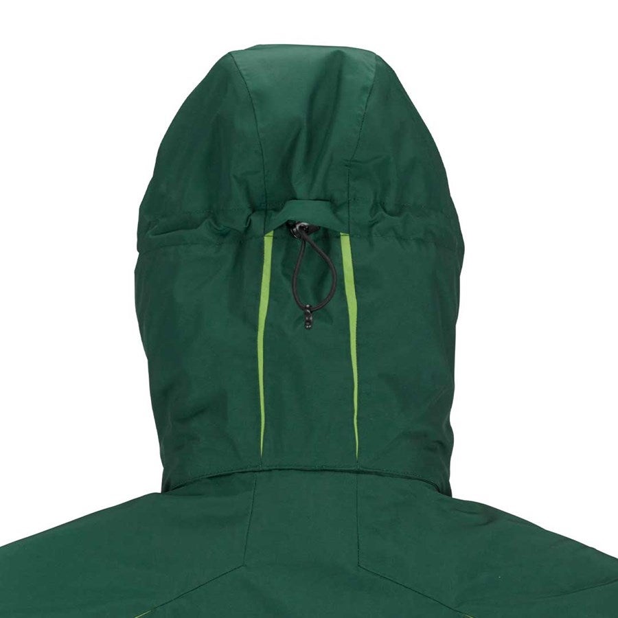 Detailed image 3 in 1 functional jacket e.s.motion 2020, ladies' green/seagreen