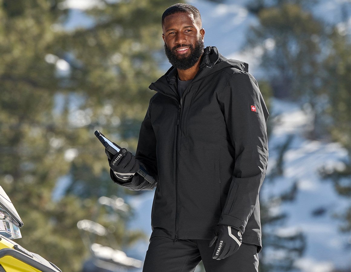 Additional image 1 3 in 1 functional jacket e.s.trail snow black