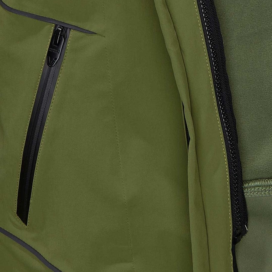 Detailed image 3 in 1 functional jacket e.s.vision, men's forest
