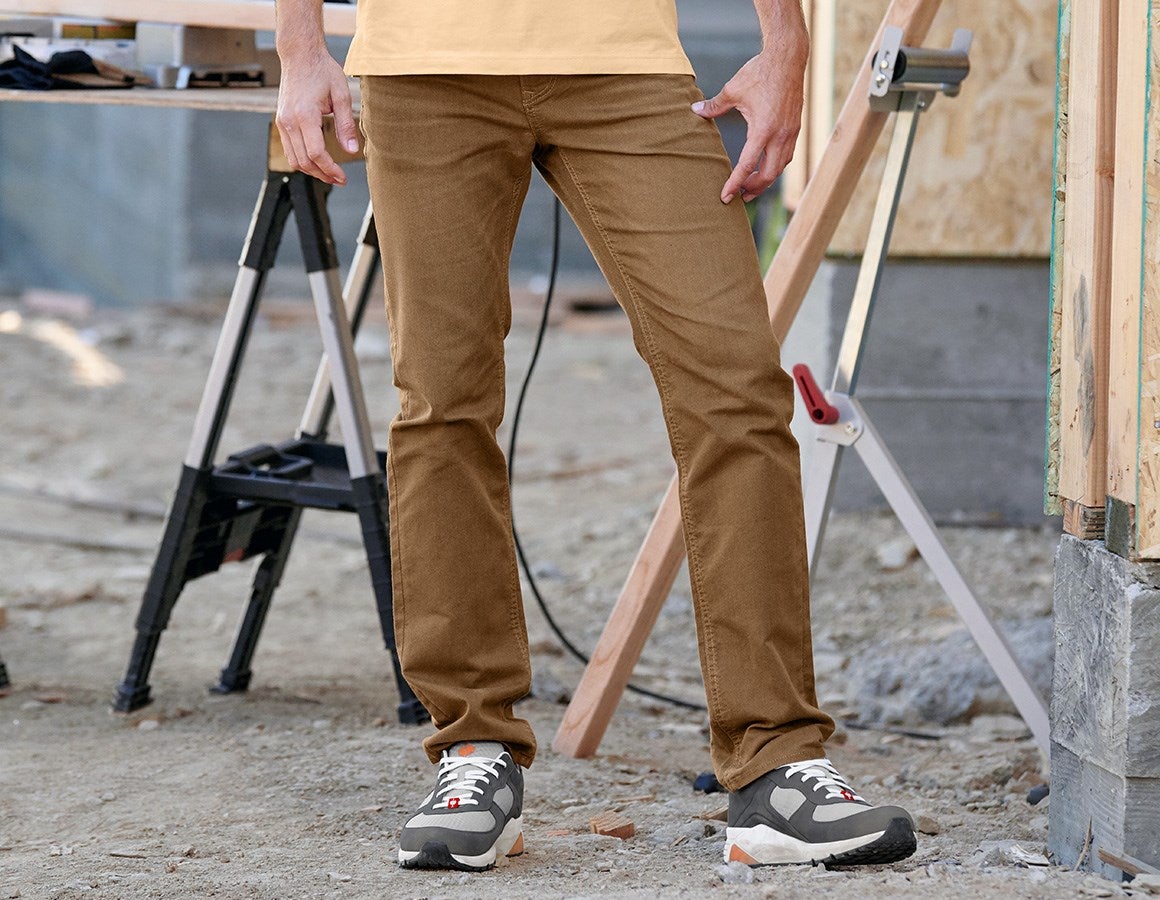 Main action image 5-pocket Trousers e.s.vintage sepia