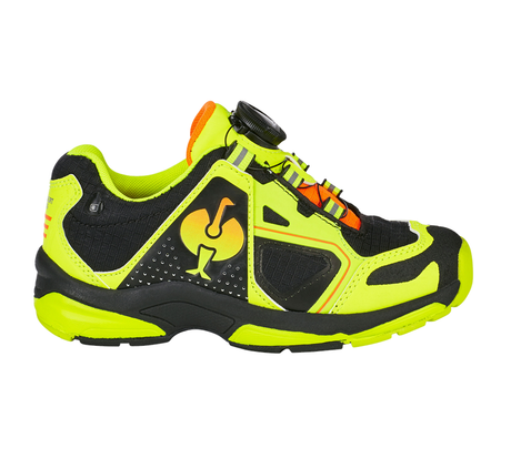 Primary image Allround shoes e.s. Minkar II, children's black/high-vis yellow/high-vis orange