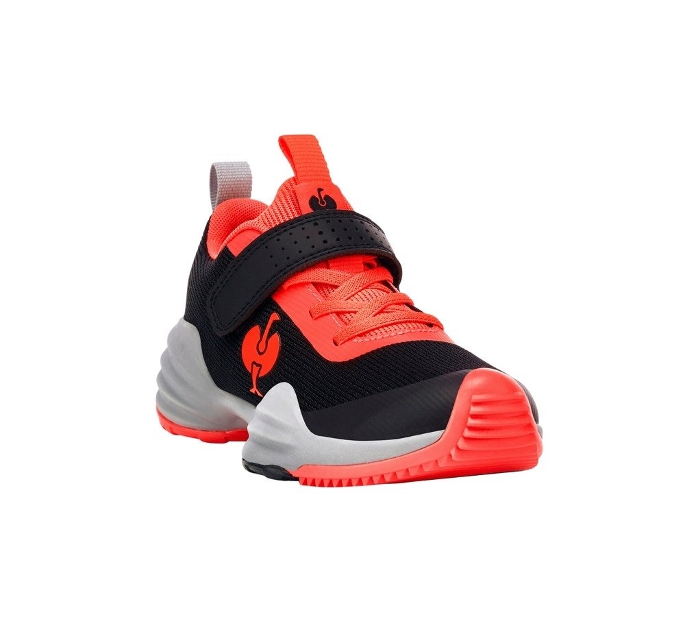 Secondary image Allround shoes e.s. Porto, children's black/high-vis red