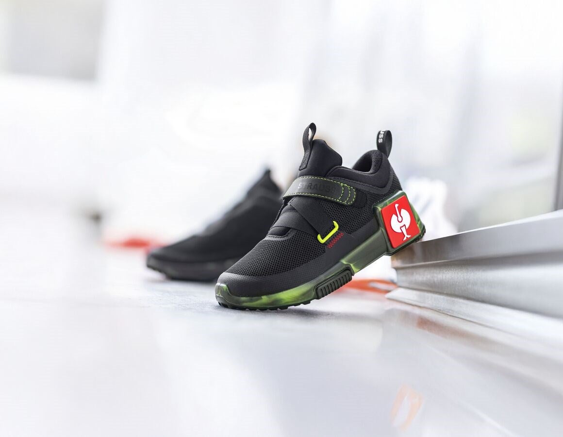 Main action image Allround shoes e.s. Shreveport, children's black/high-vis yellow