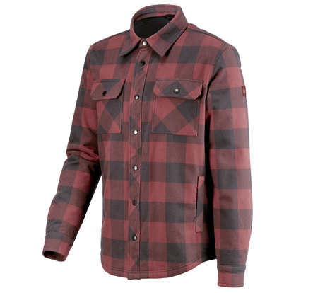 Primary image Allseason check shirt e.s.iconic oxidred/carbongrey