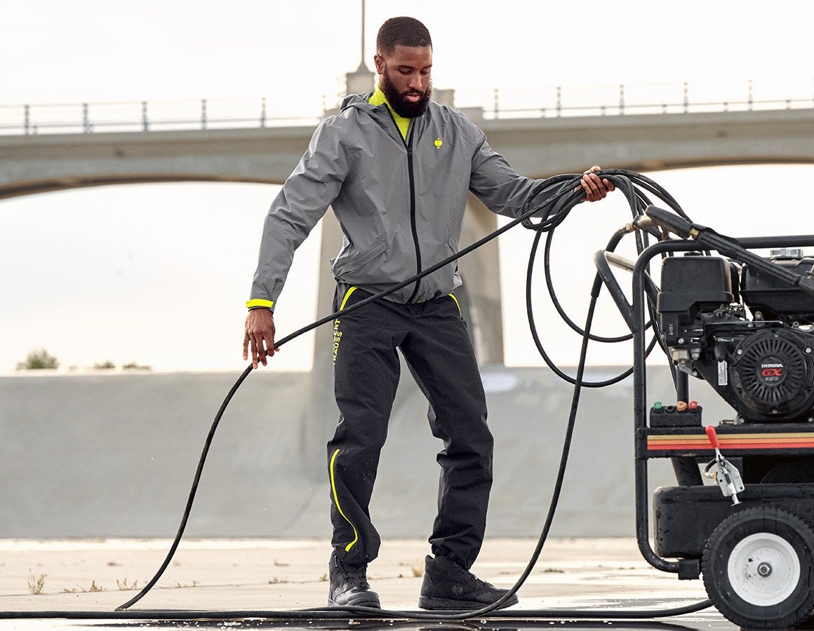 Additional image 1 All weather trousers e.s.trail black/acid yellow