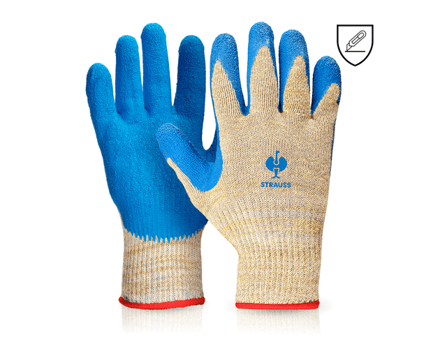 Primary image Aramide latex gloves Cutprotec 9