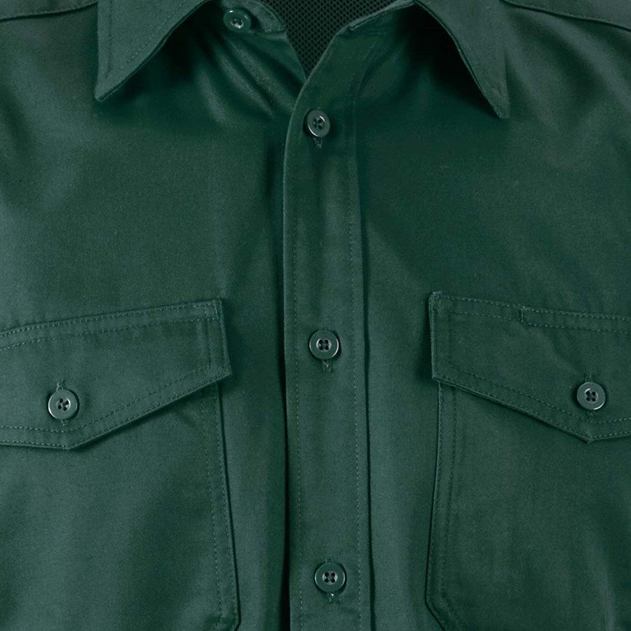 Detailed image Work shirt e.s.classic, short sleeve green
