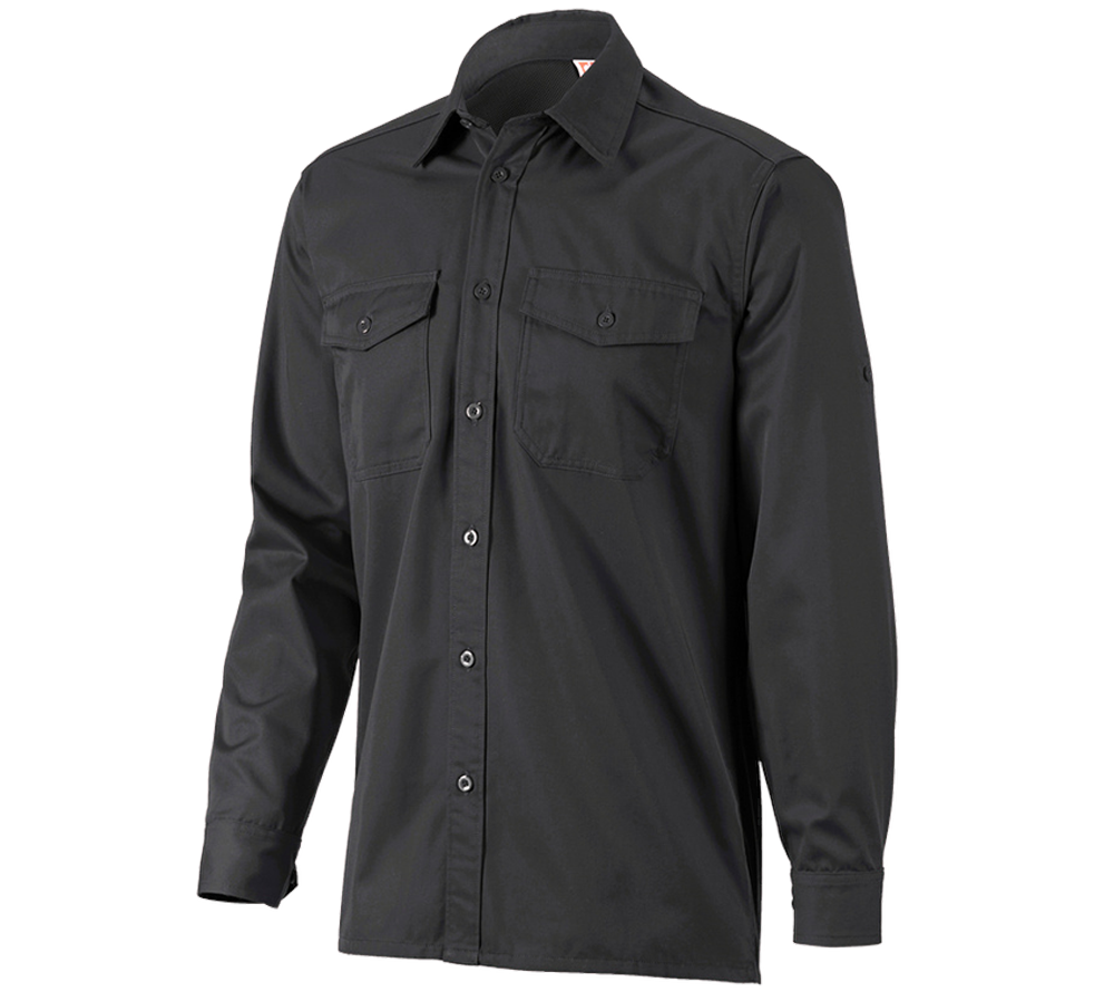 Primary image Work shirt e.s.classic, long sleeve black