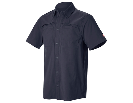 Primary image Work shirt e.s.t:aktik, short sleeved neroblue