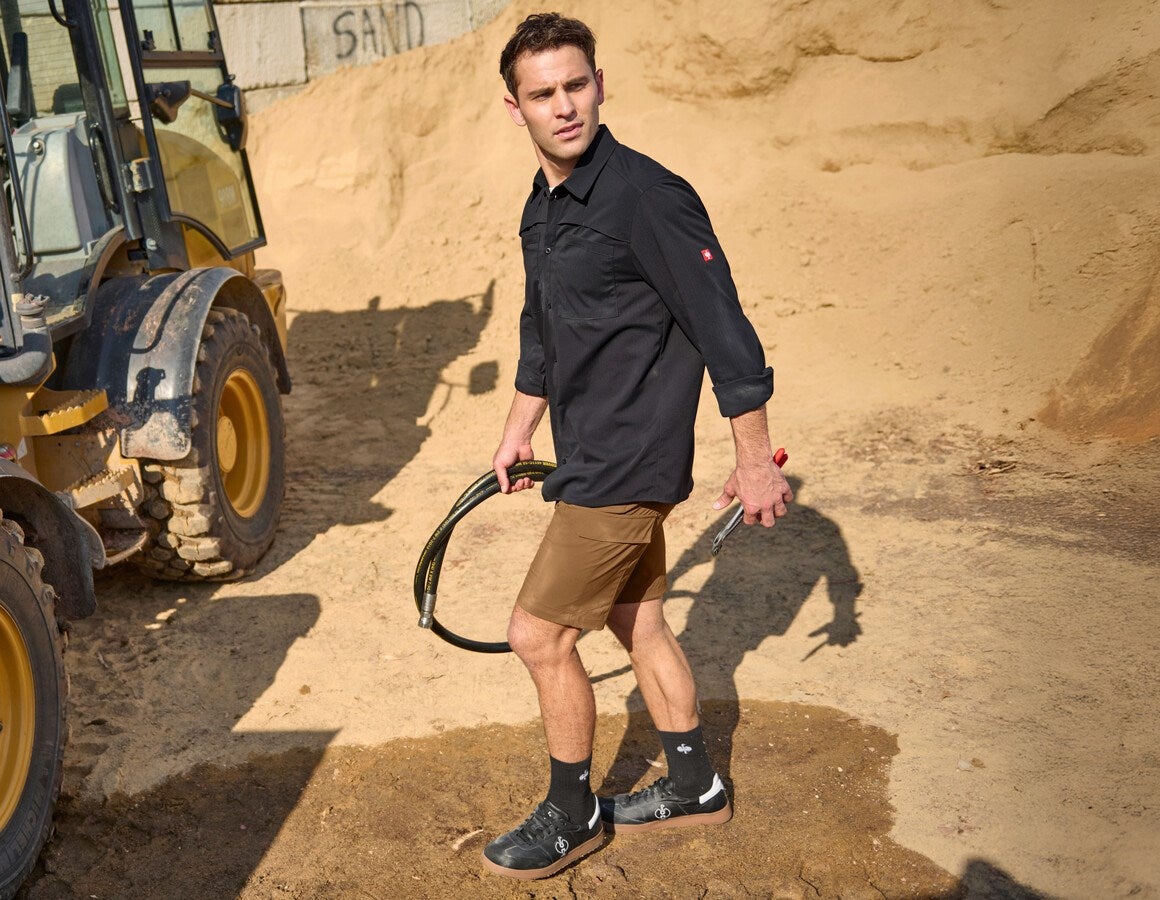 Additional image 1 Work shirt e.s.t:aktik, long sleeved black