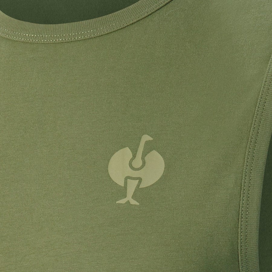 Detailed image Athletics shirt e.s.iconic mountaingreen