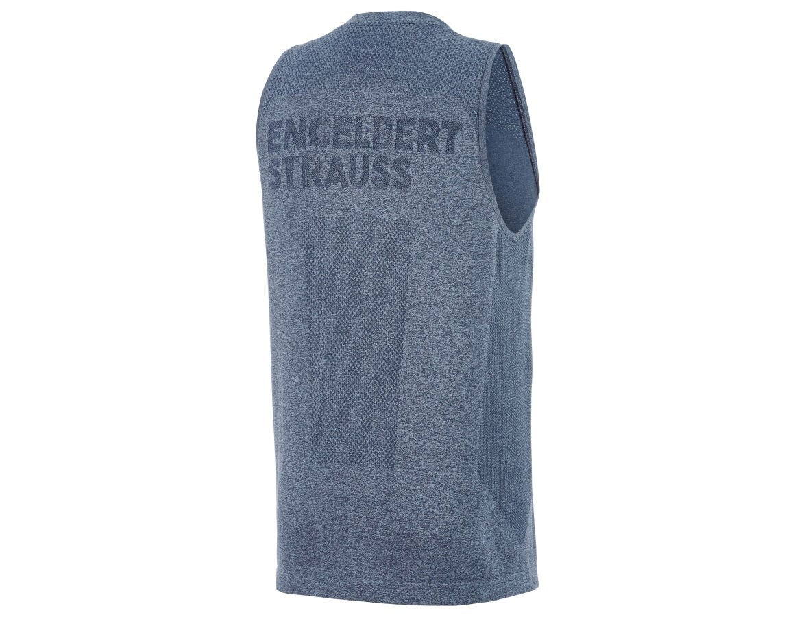 Secondary image Athletics-shirt seamless e.s.trail deepblue melange