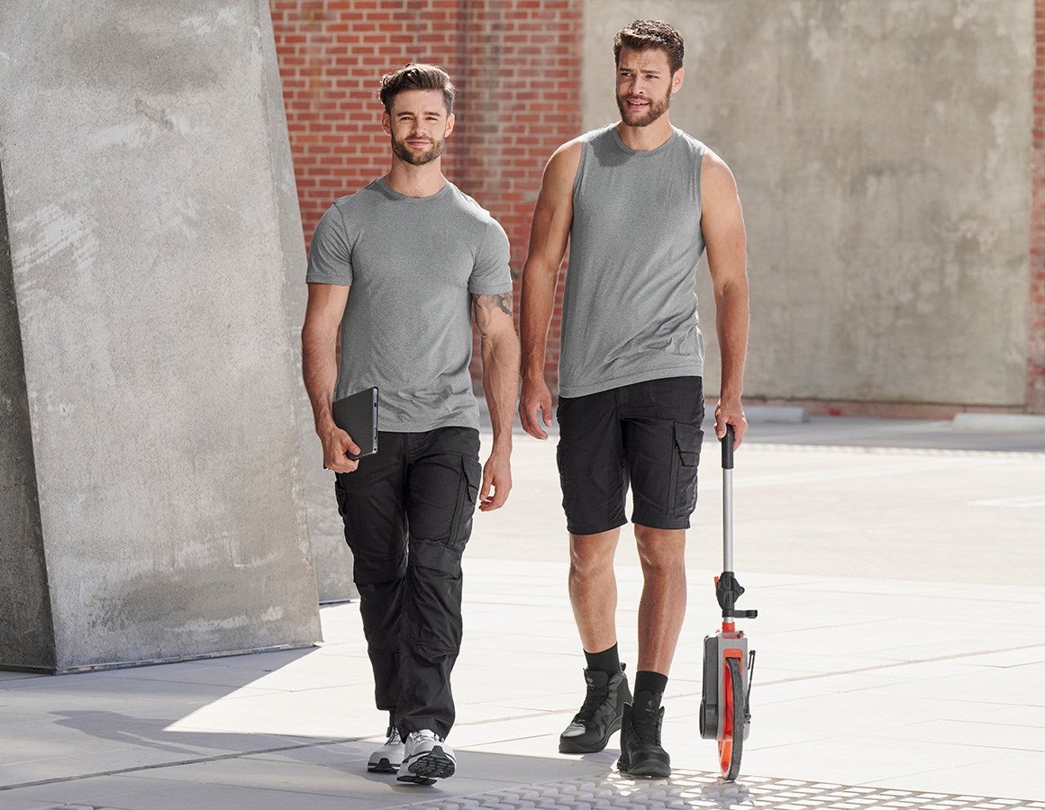 Additional image 3 Athletics-shirt seamless e.s.trail basaltgrey melange