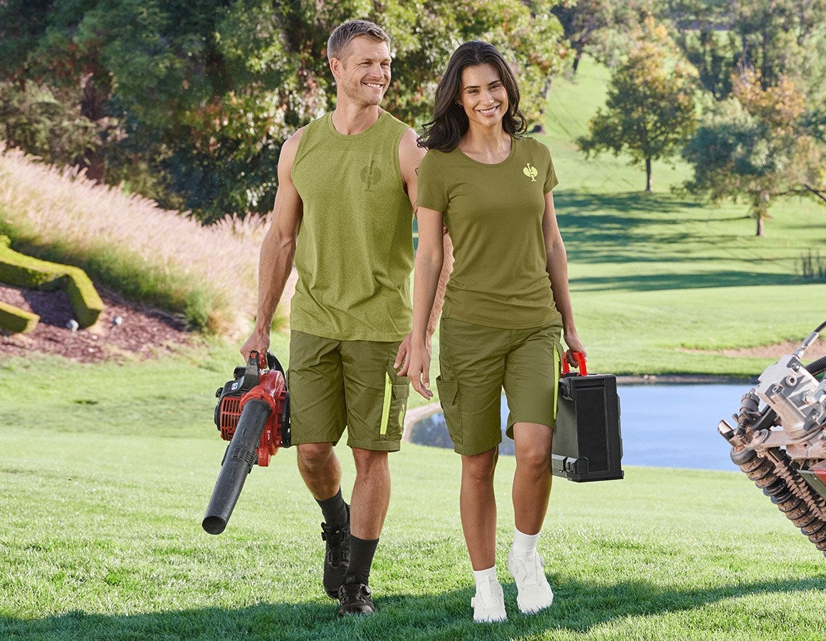 Additional image 2 Athletics-shirt seamless e.s.trail junipergreen melange