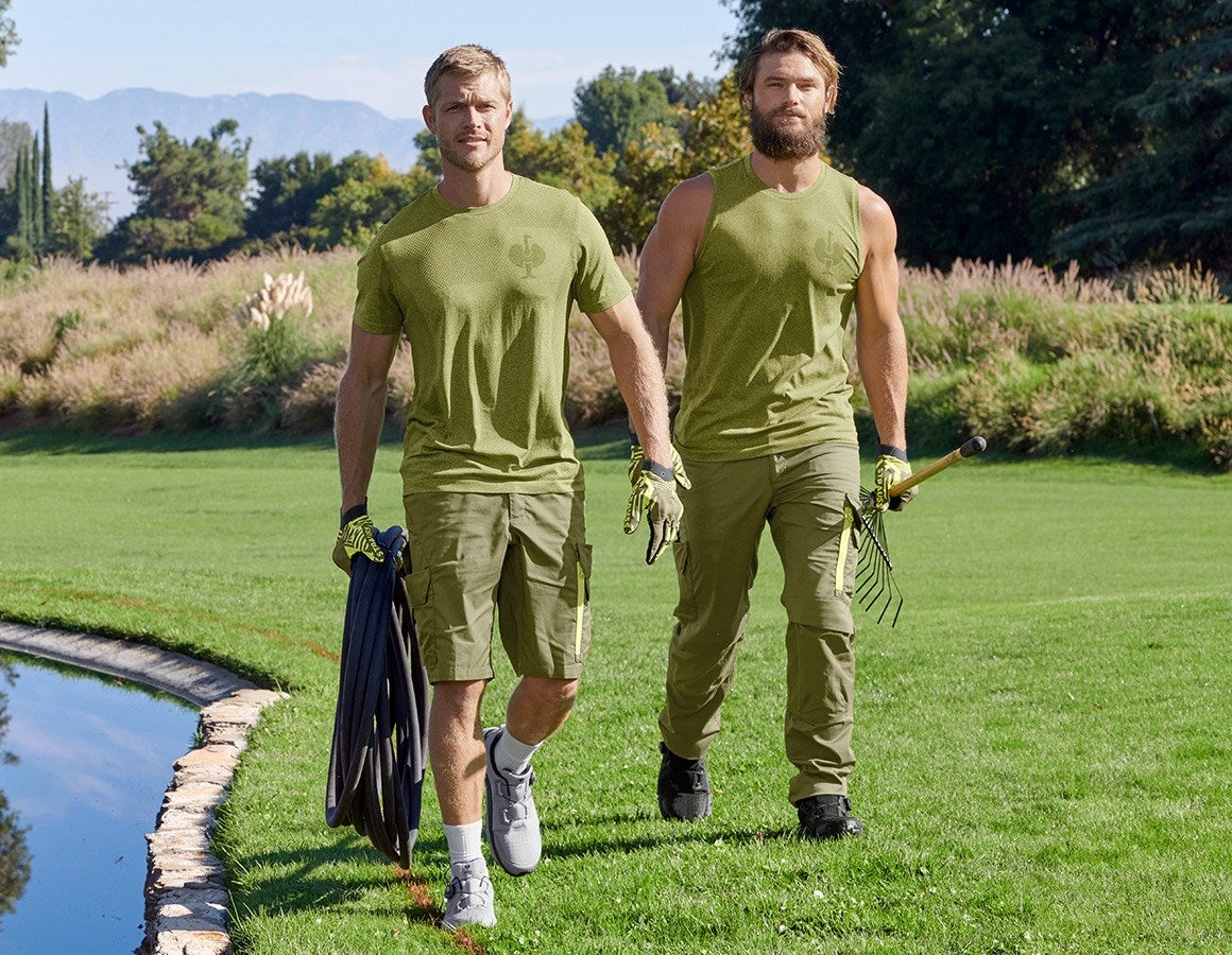 Additional image 5 Athletics-shirt seamless e.s.trail junipergreen melange