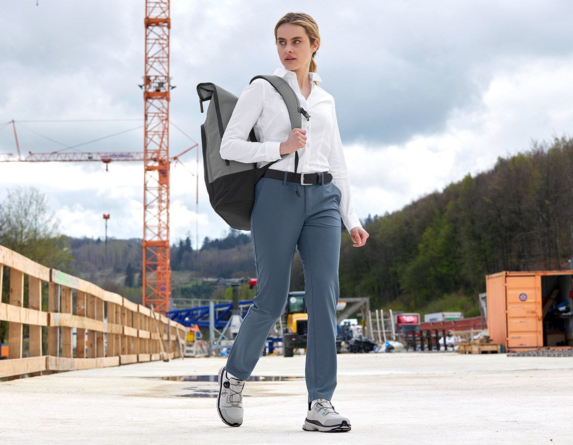 Additional image 1 Trousers Chino e.s.work&travel, ladies’ ironblue