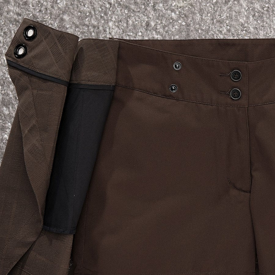 Detailed image Work culottes e.s.fusion chestnut