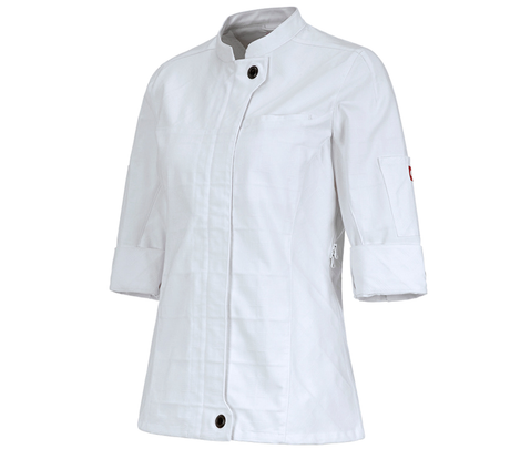 Primary image Work jacket 3/4-sleeve e.s.fusion, ladies' white