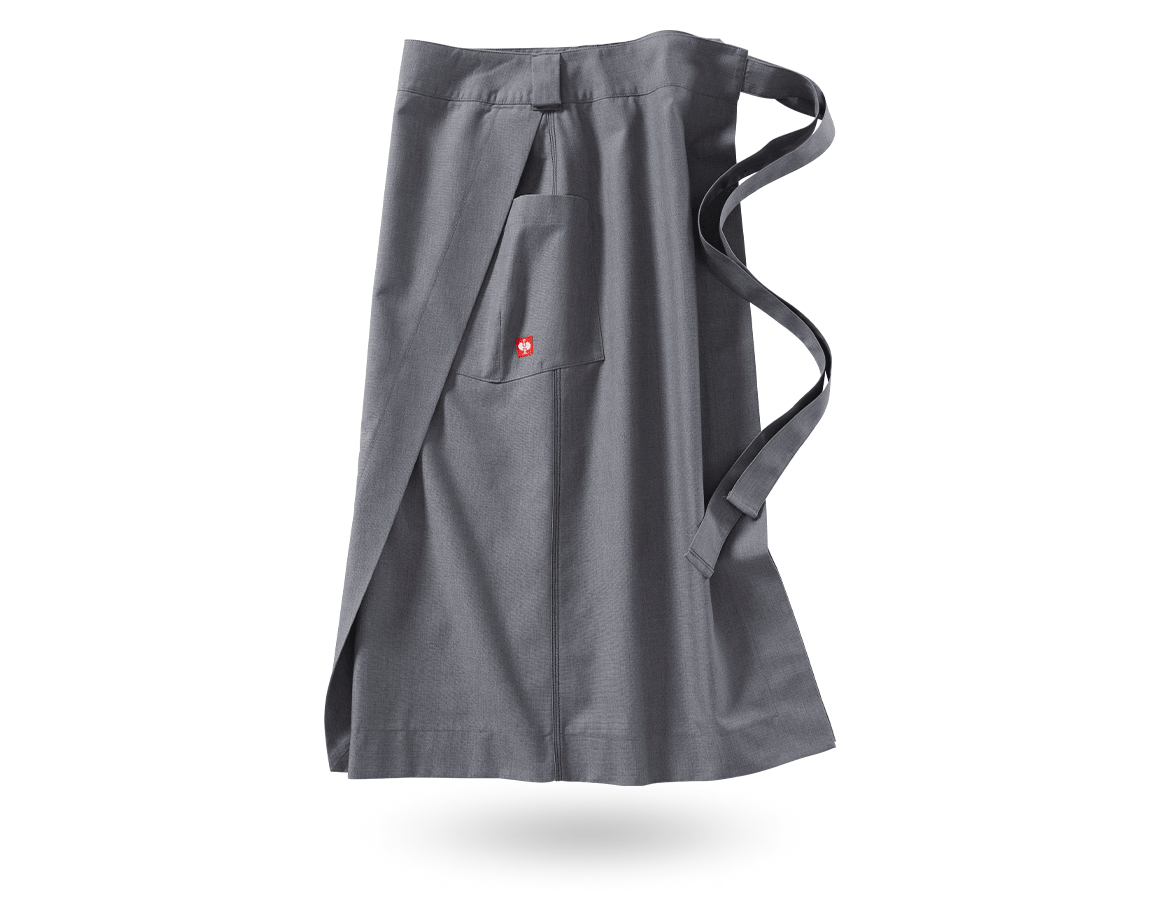 Primary image Catering Apron e.s.fusion, ladies' cement melange