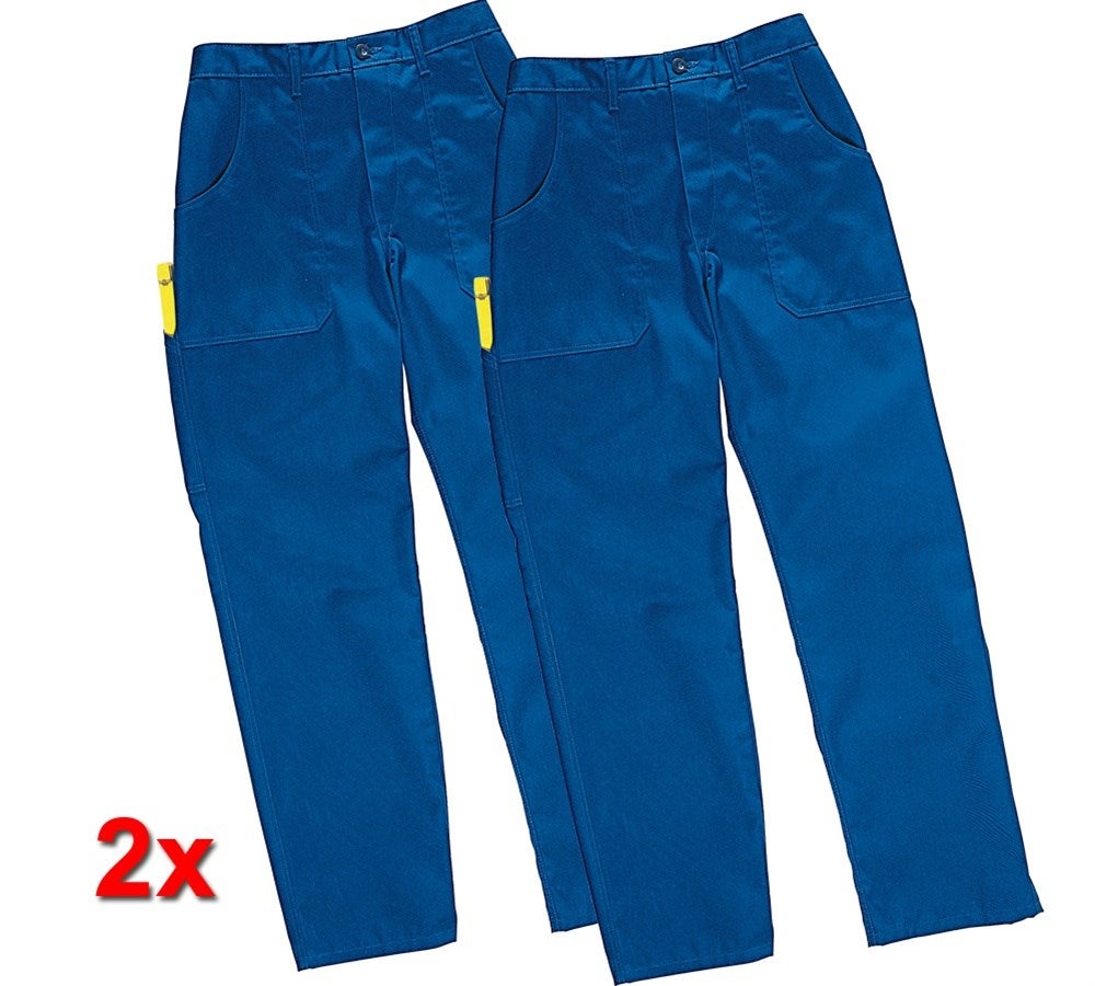 Primary image Economy - polycotton Trousers, pack of 2 royalblue