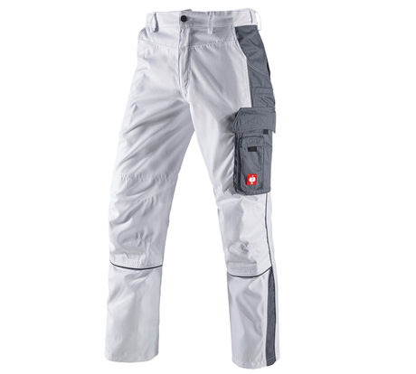 Primary image Trousers e.s.active white/grey