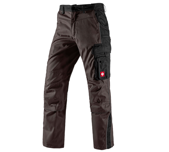 Primary image Trousers e.s.active brown/black