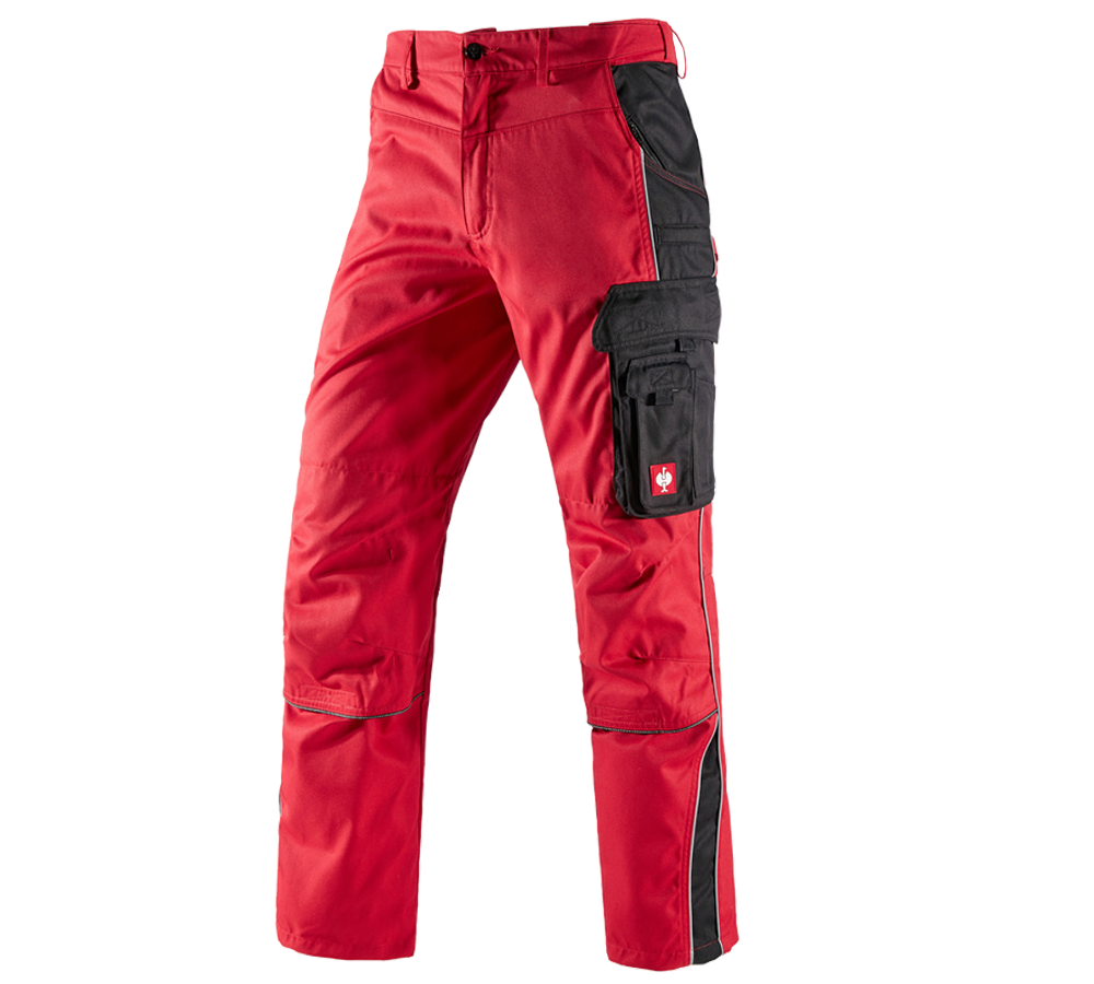 Primary image Trousers e.s.active red/black