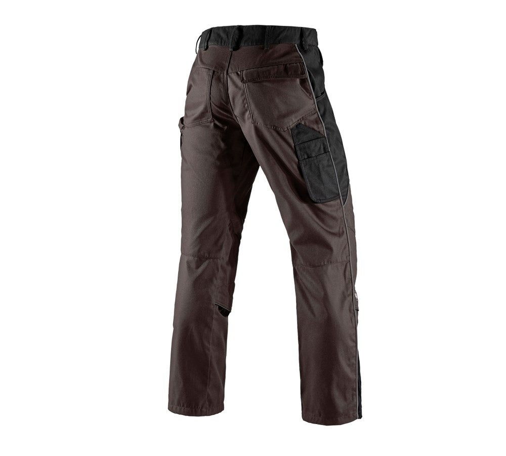 Secondary image Trousers e.s.active brown/black