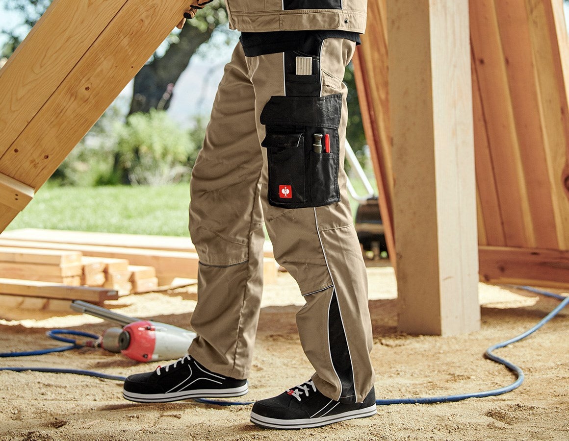 Main action image Trousers e.s.active khaki/black