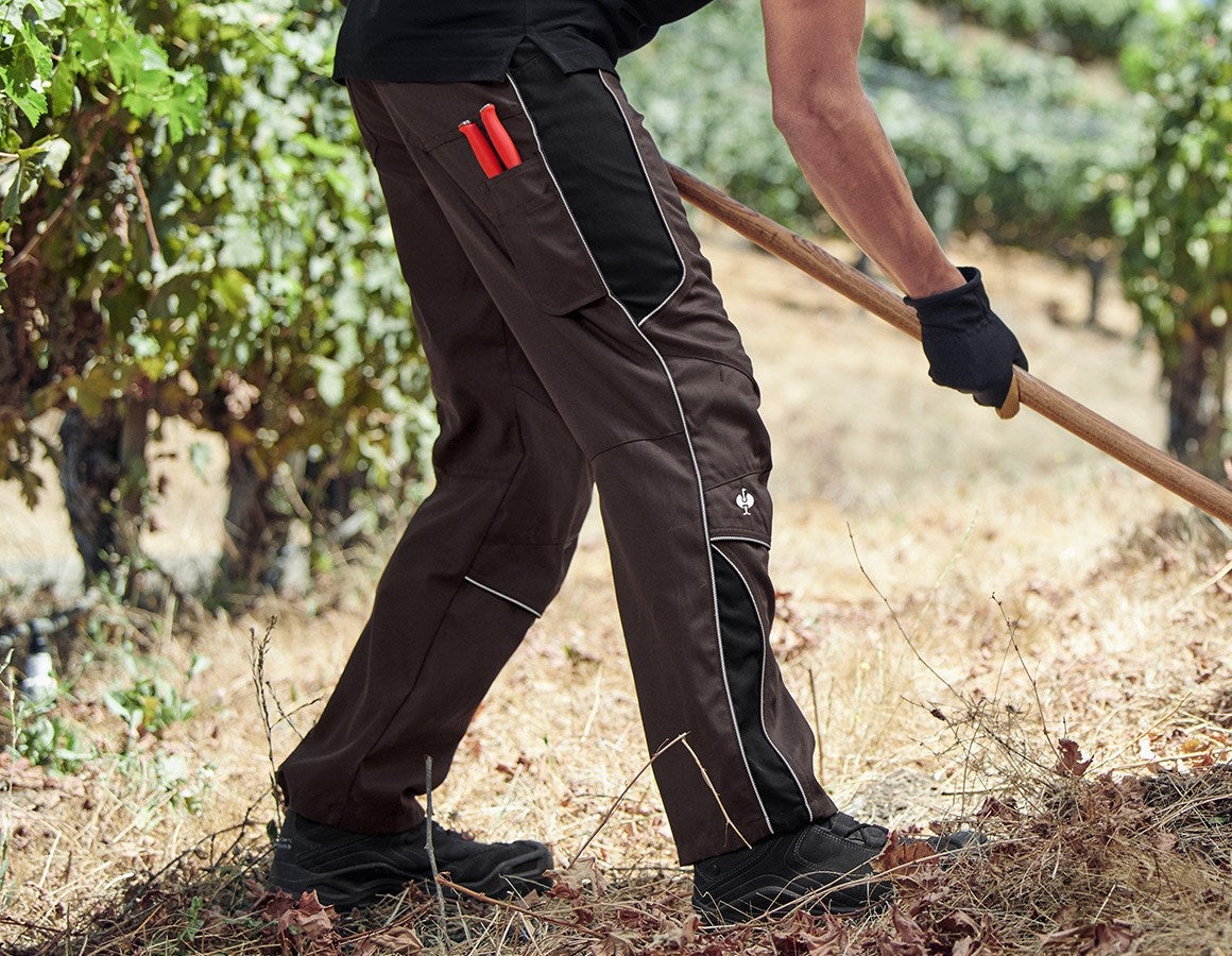 Additional image 1 Trousers e.s.active brown/black