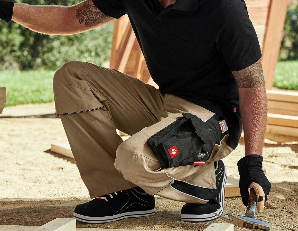 Additional image 1 Trousers e.s.active khaki/black