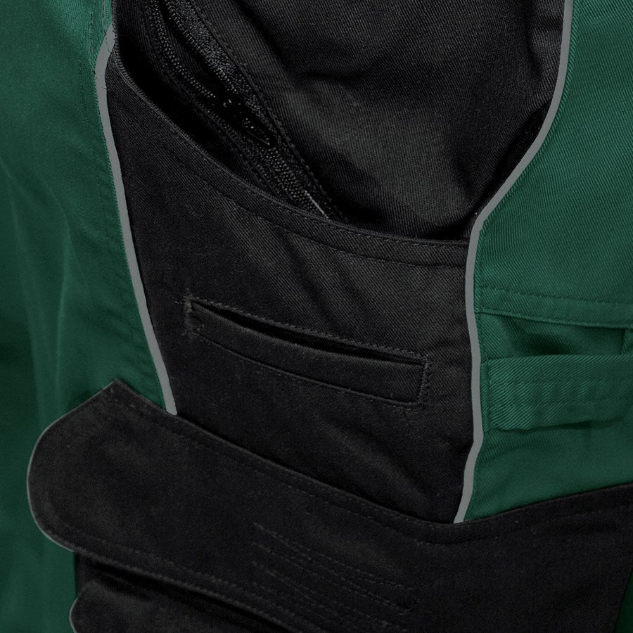 Detailed image Trousers e.s.active green/black