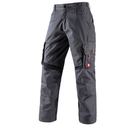 Primary image Trousers e.s.akzent anthracite/orange