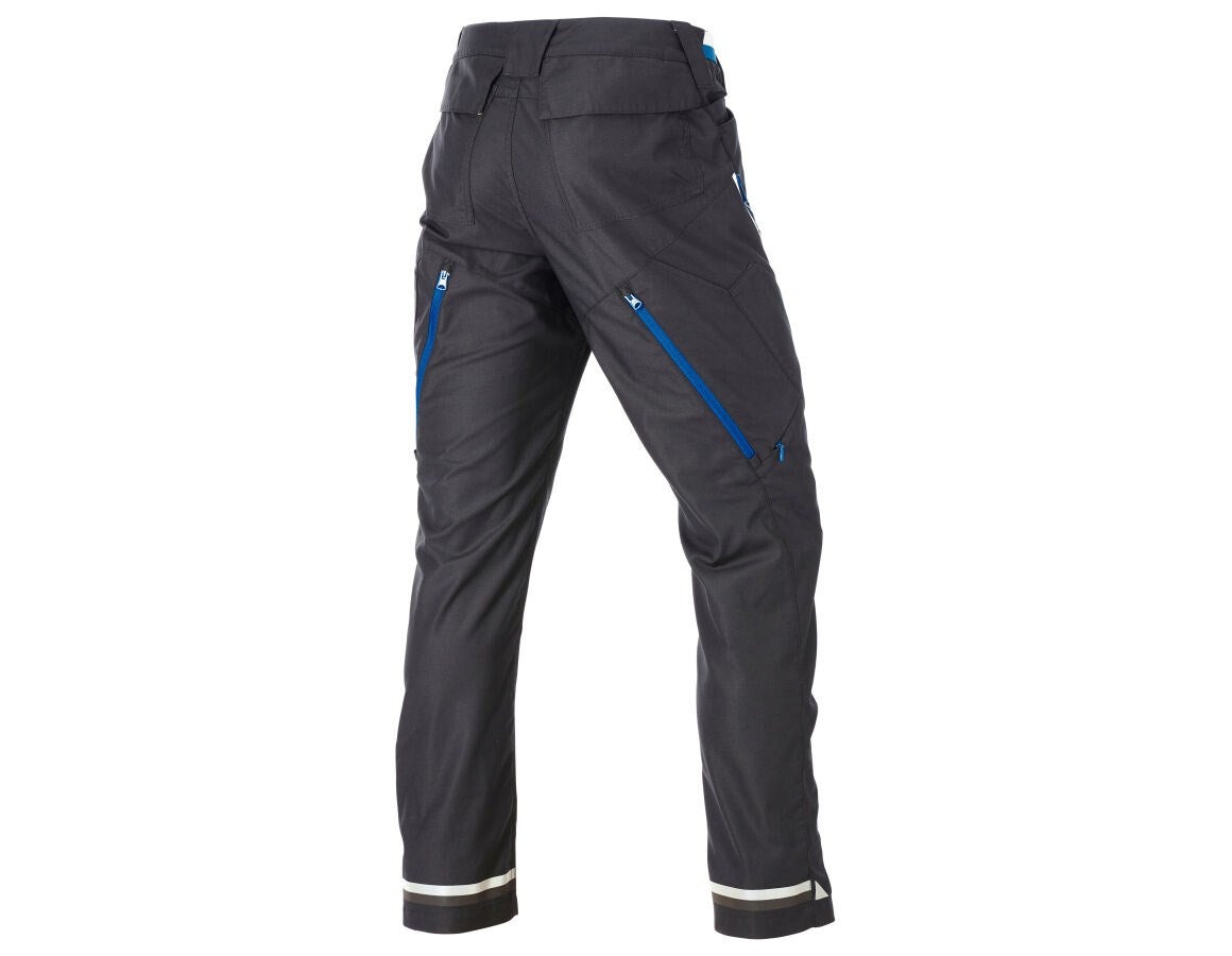 Secondary image Trousers e.s.ambition graphite/gentianblue