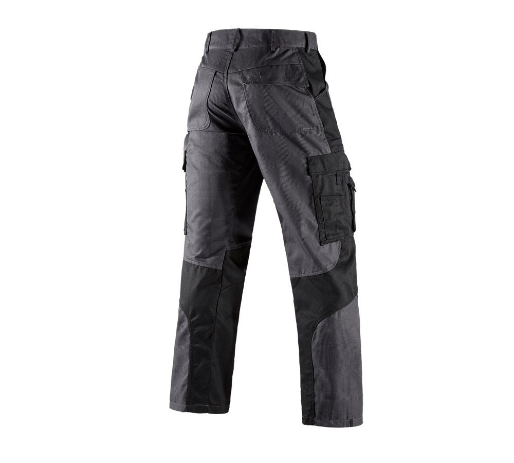 Secondary image Trousers e.s. carat  anthracite/black