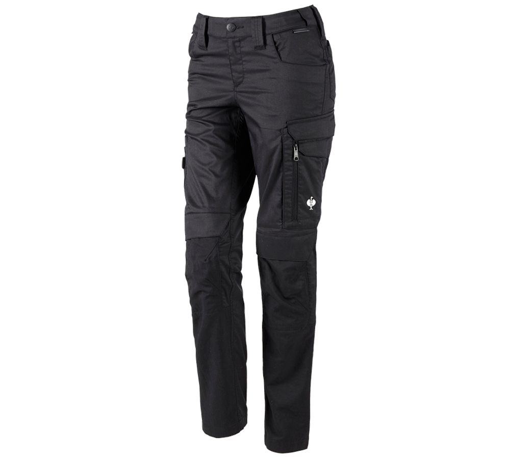 Primary image Trousers e.s.concrete light, ladies' black