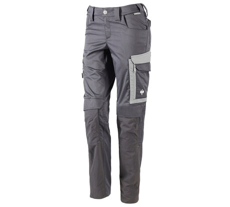 Primary image Trousers e.s.concrete light, ladies' anthracite/pearlgrey