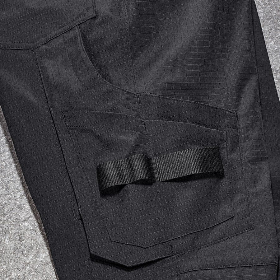 Detailed image Trousers e.s.concrete solid, ladies' black