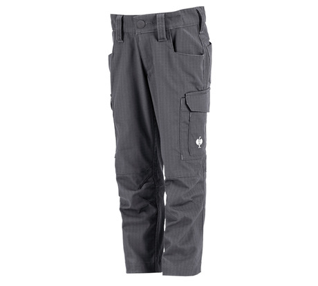 Primary image Trousers e.s.concrete solid, children's anthracite
