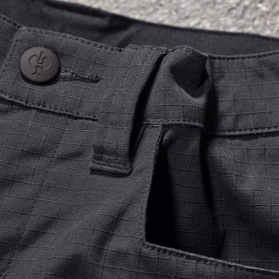 Detailed image Trousers e.s.concrete solid, children's black