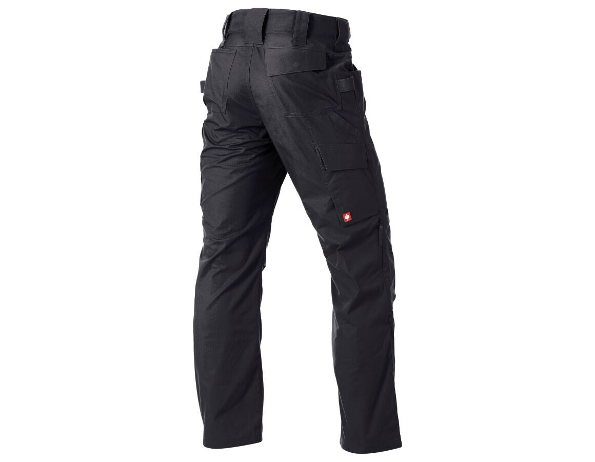 Secondary image Trousers e.s.e:pic ripstop black