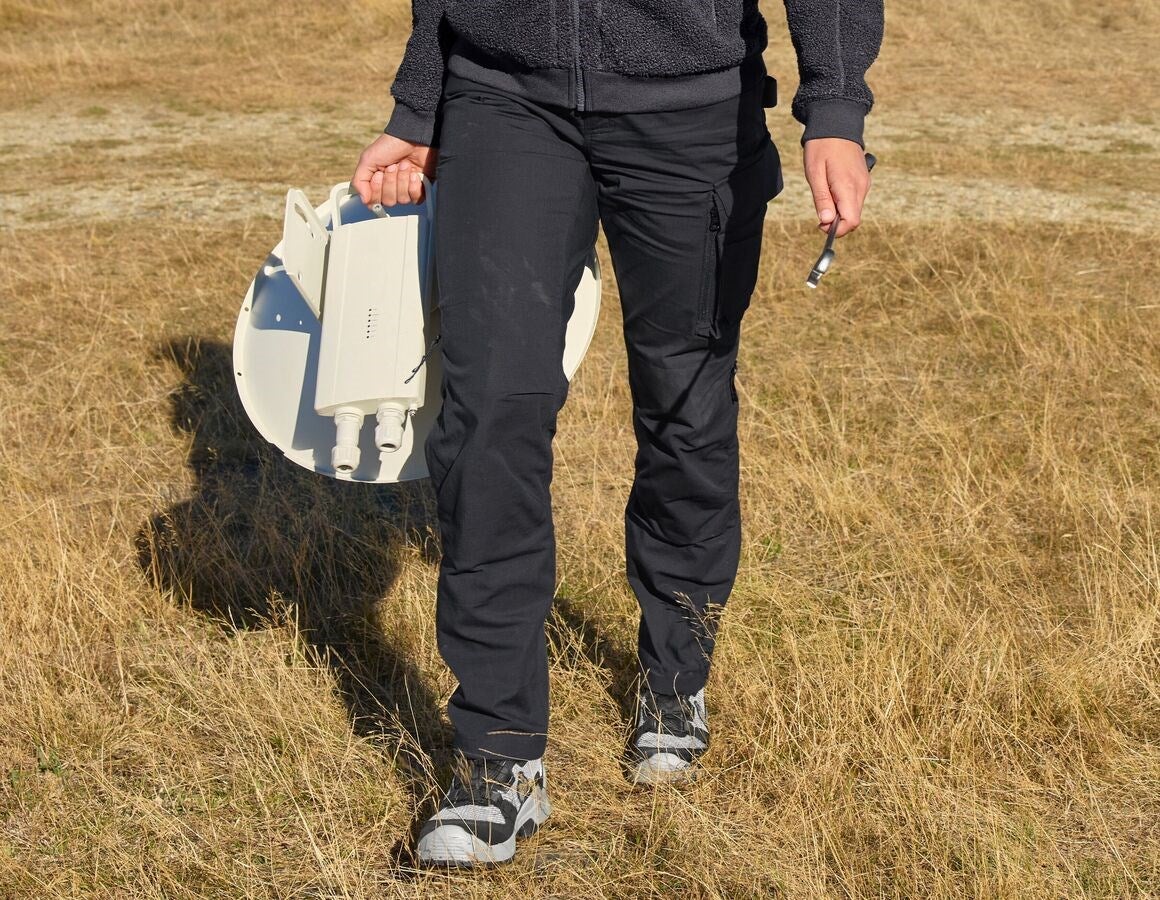 Main action image Trousers e.s.e:pic ripstop, ladies' black