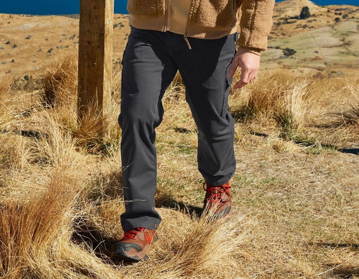 Main action image Trousers e.s.e:pic twill black
