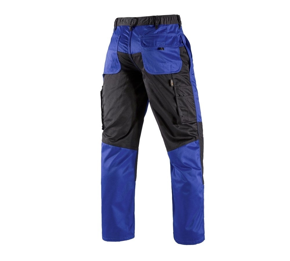 Secondary image Trousers e.s.image royalblue/black