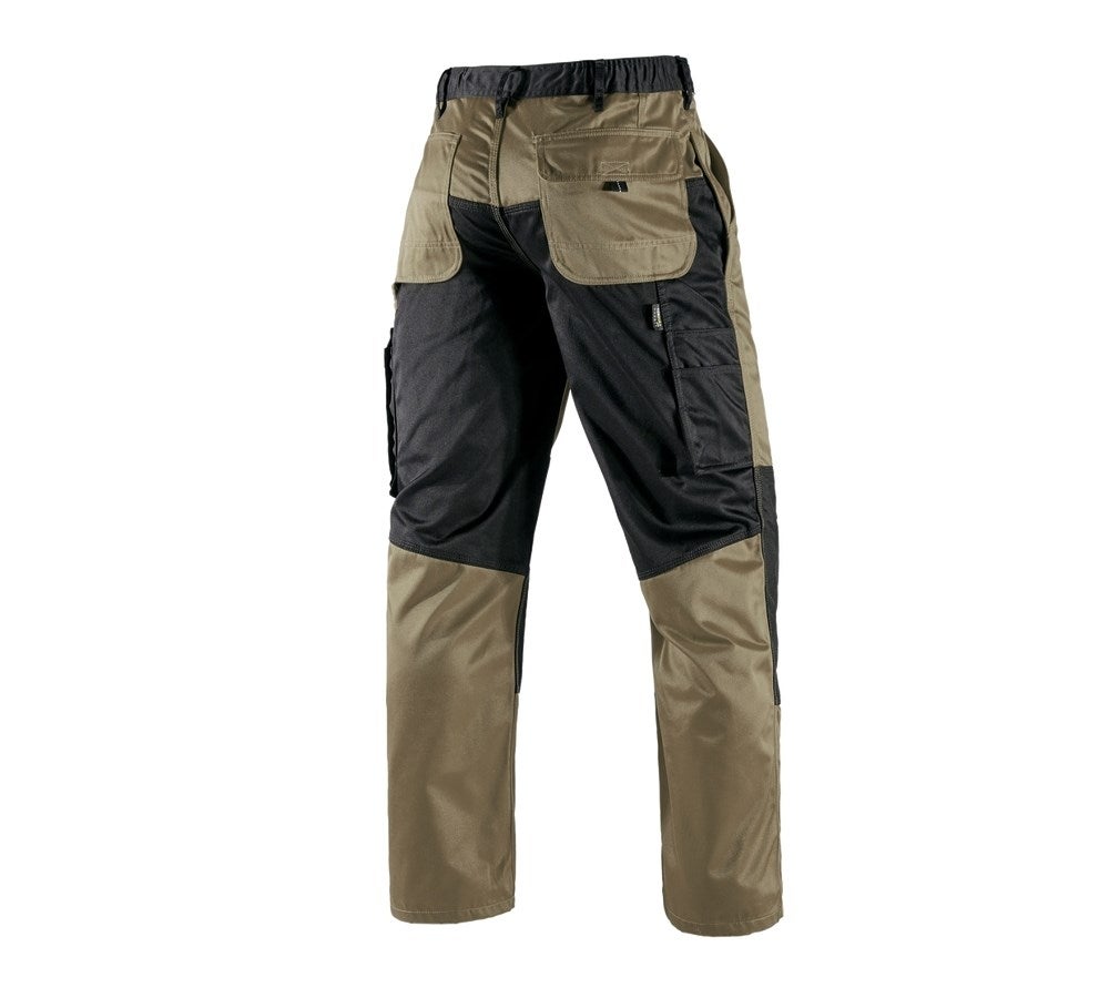 Secondary image Trousers e.s.image khaki/black