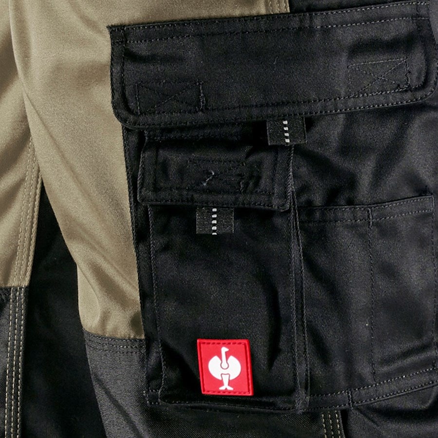 Detailed image Trousers e.s.image khaki/black