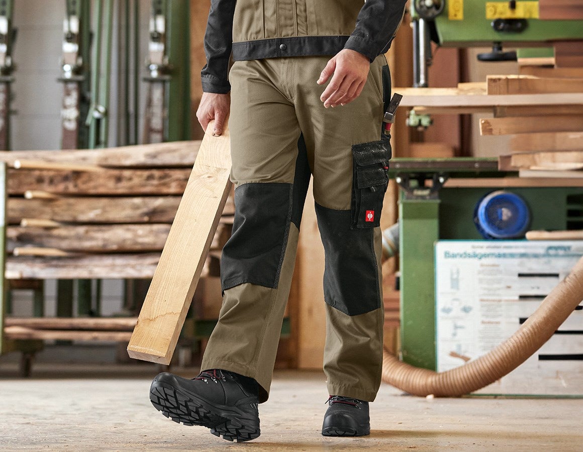 Main action image Trousers e.s.image khaki/black