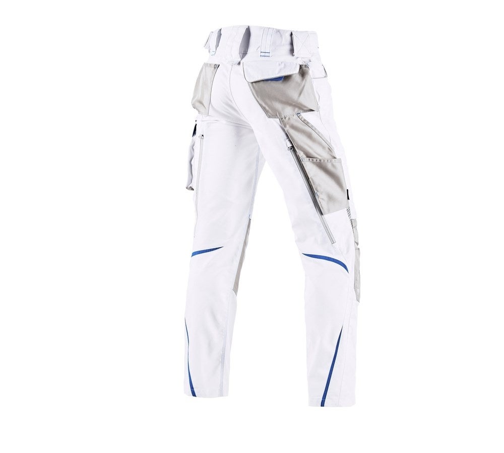 Secondary image Trousers e.s.motion 2020 white/gentianblue